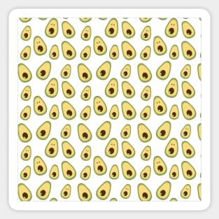 Avocado Pattern Sticker